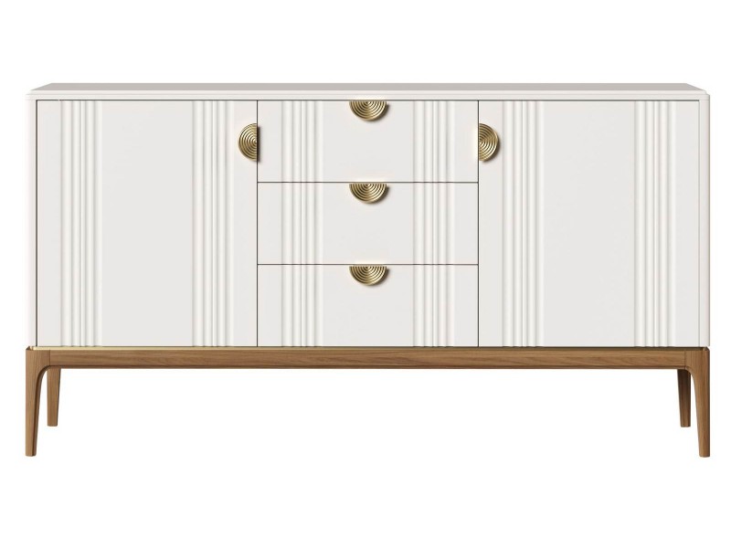 Консоль три ящика + две двери, Андрия без бортов