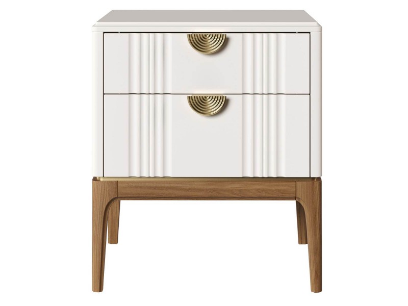 Тумбочка с двумя ящиками, Андрия без бортов