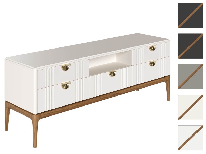 Тумба ТВ узкая, Андрия без бортов