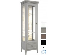 PR601L Принстон, Витрина Левая с зеркалом L [Prinston]