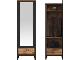 Лофт SZF1W1S/60 Шкаф однодверный с зеркалом [Loft BRW]