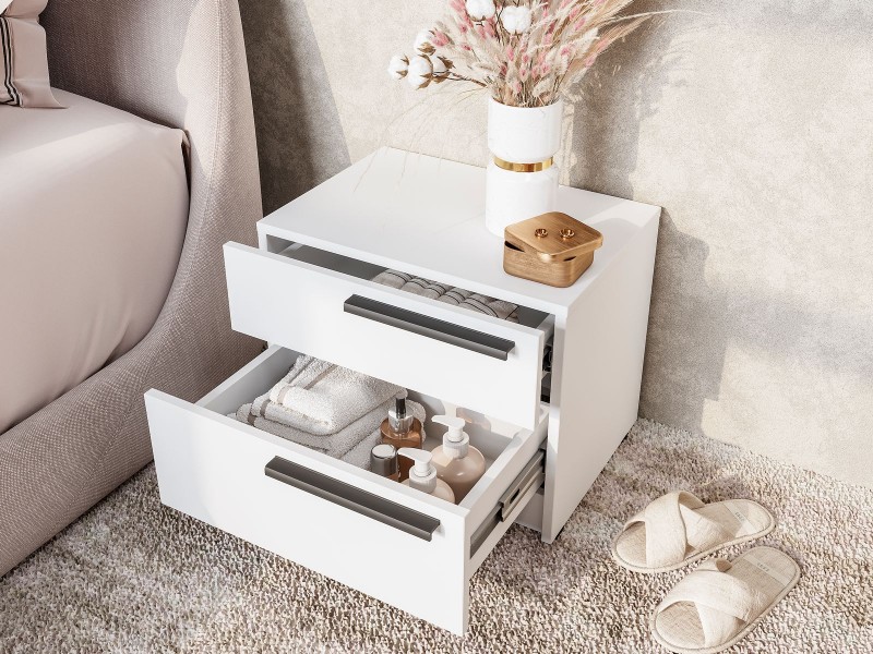 Айрон ТБ-12 Тумба прикроватная, белый [Айрон]