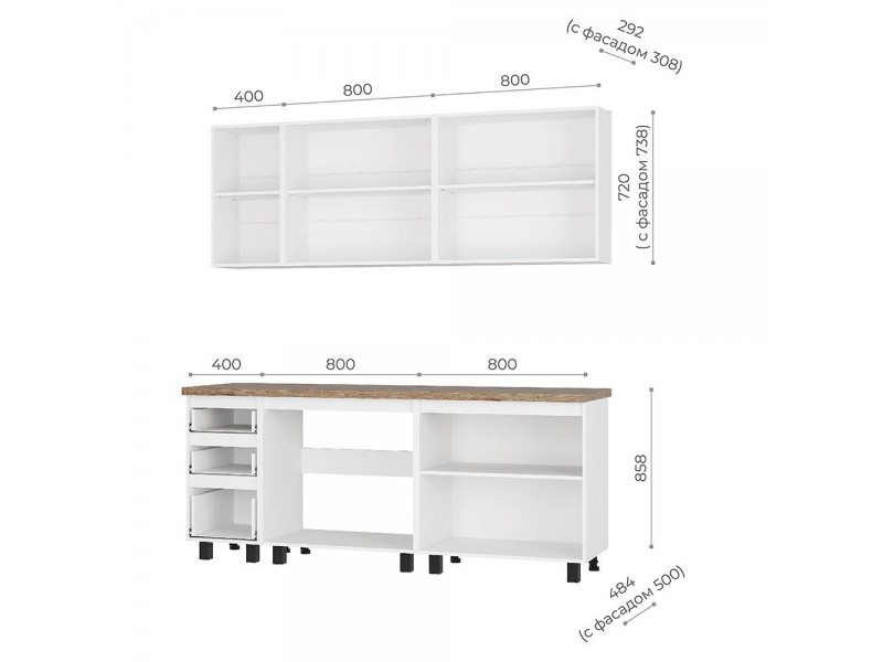 Честер 2,0 Готовая кухня