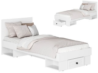Софт КР-01 Кровать с ящиком 90x200 [Софт]