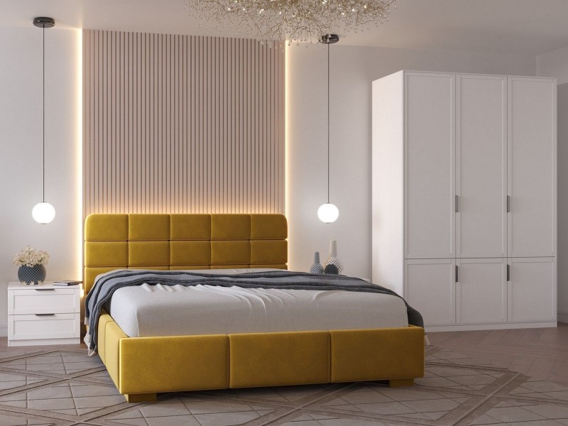 №578 кровать с подъёмным механизмом 160х200, Инара [МК 60]