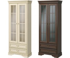 №334 шкаф витрина две двери, два ящика, София [МК 60]
