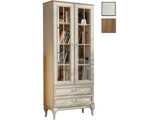 МК 62 №389 Шкаф для книг, Витрина Арлин-2.2. [МК 62]