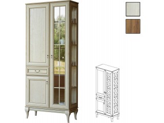 МК 62 №390п Шкаф МФН ПРАВЫЙ, Витрина Арлин [МК 62]