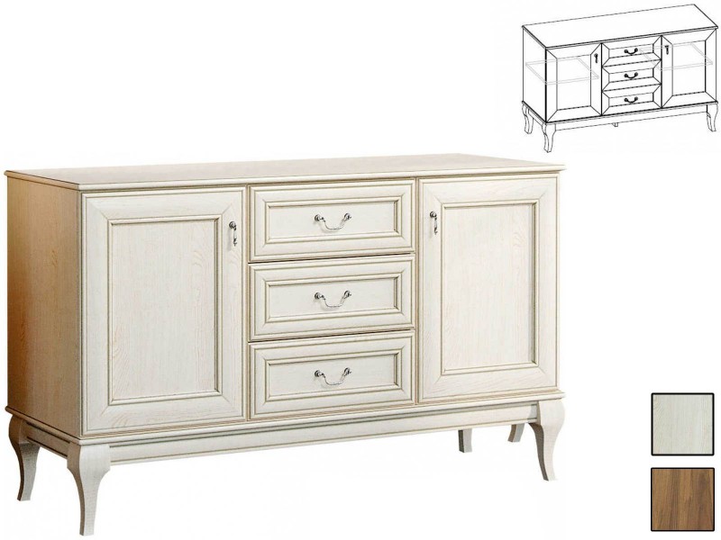 МК 62 №391 Комод - Тумба ТВ, Арлин-3.2 [МК 62]