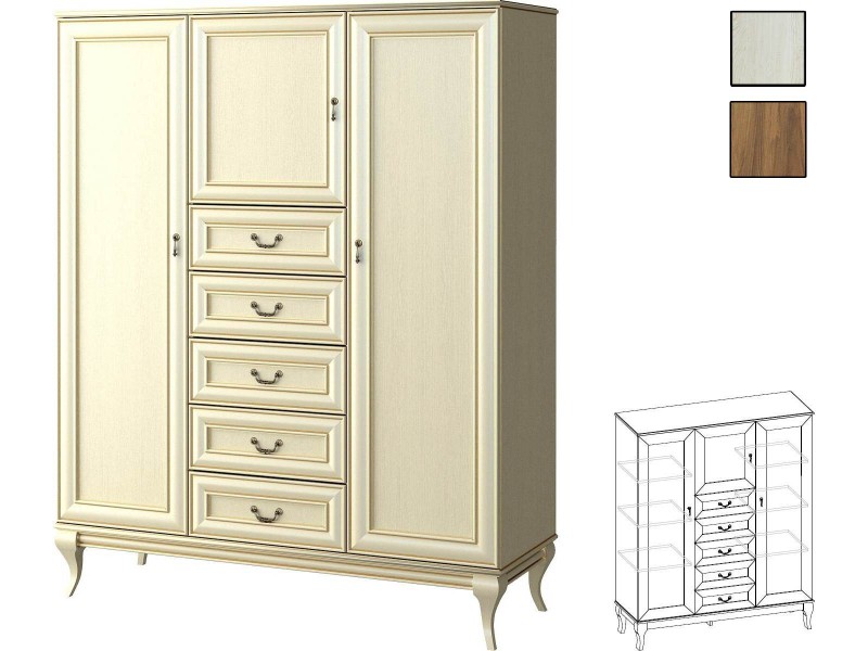 МК 62 №401 Комод 2 двери, Арлин-5.2 [МК 62]