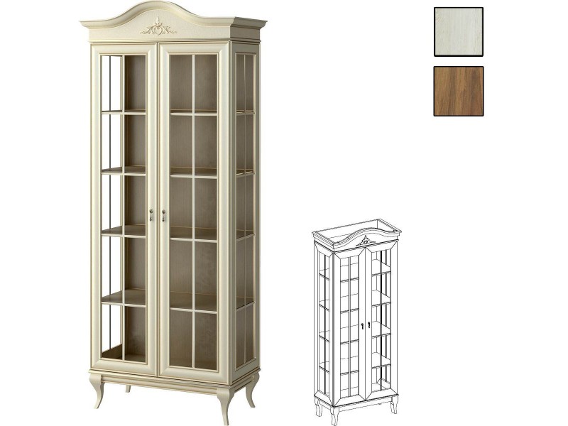 МК 62 №402 шкаф МНФ 2 двери, Арлин-2 [МК 62]