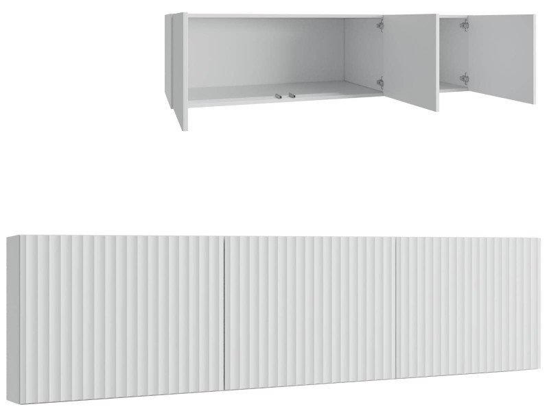 МК 76 3D №608.1 Антресоль трёхстворчатая,Техас [МК 76 3D]