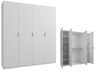 МК 76 3D №609 Шкаф четырёхстворчатый,Техас [МК 76 3D]