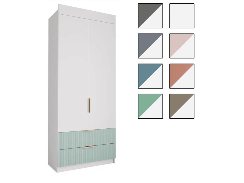 Лавис Шкаф ШД 900.1 двухстворчатый с выдвижными ящиками [Лавис]