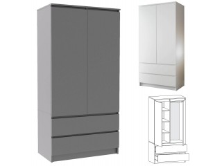 Мори Шкаф МШ 900.1 двухстворчатый с ящиками [Мори]