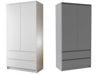 Мори Шкаф МШ 900.2 двухстворчатый с ящиками [Мори]