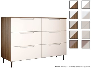 Роза Тренто Комод 1300 [Роза]