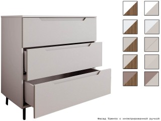 Роза Тренто Комод 900 [Роза]