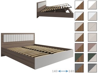Роза Кровать с подъёмным механизмом 140х200 [Роза]