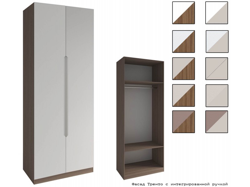 Роза Тренто Шкаф двухстворчатый 900 [Роза]