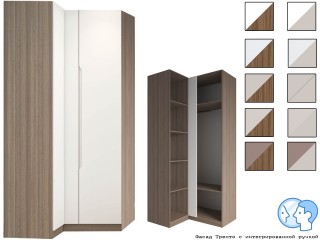 Роза Тренто Шкаф угловой [Роза]