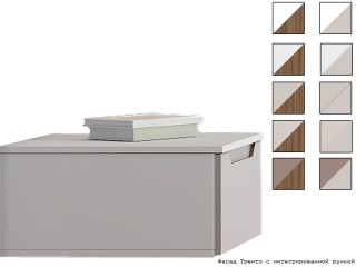 Роза Тренто Тумба прикроватная 450 [Роза]