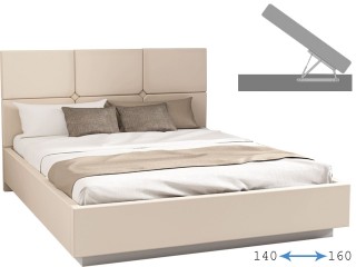 Кровать арт. 004 с подъёмным механизмом двуспальная, Соната