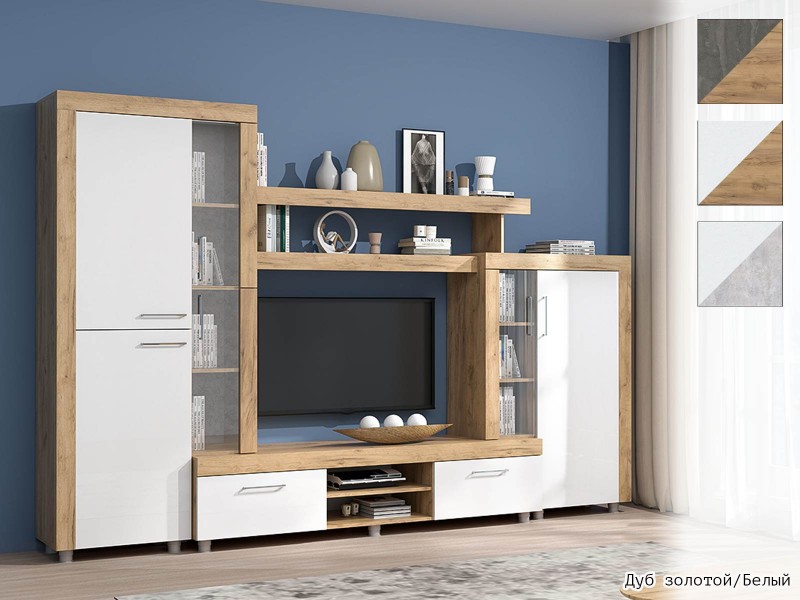 Аллегро-1 Гостиная, стенка 2990мм [Аллегро]