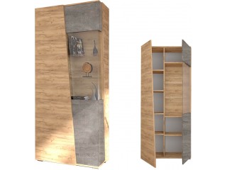 Аллегро-10 Шкаф двухстворчатый со стеклом, витрина [Аллегро-10]