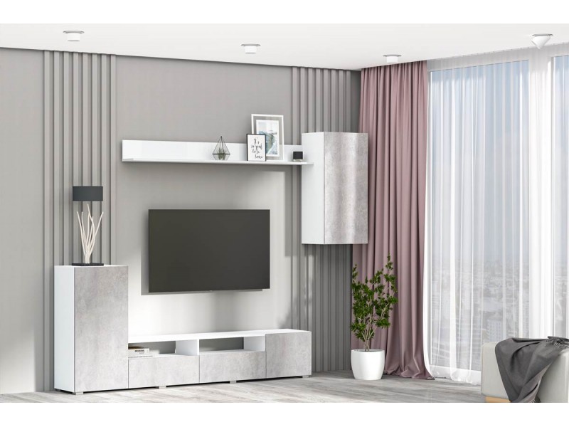 Аллегро-2 Гостиная, стенка 2130мм [Аллегро]