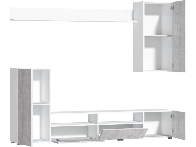 Аллегро-2 Гостиная, стенка 2130мм [Аллегро]