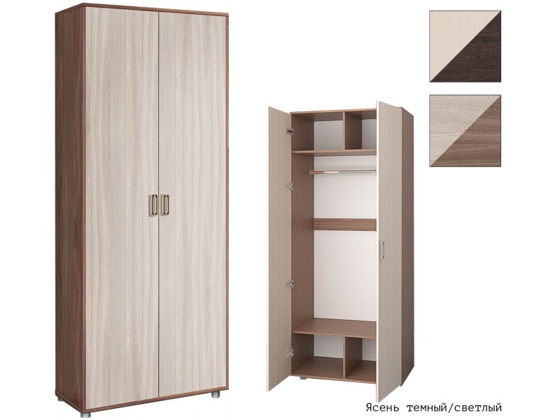 Аллегро-4 ЛДСП Шкаф двухстворчатый [Аллегро-4]