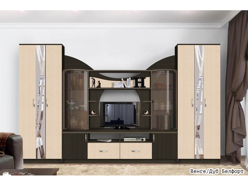 Аллегро-5 Гостиная, стенка 3400мм [Аллегро]