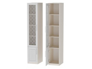 Аллегро-9 Пенал стекло Пескоструй [Аллегро-9 МДФ Прованс]