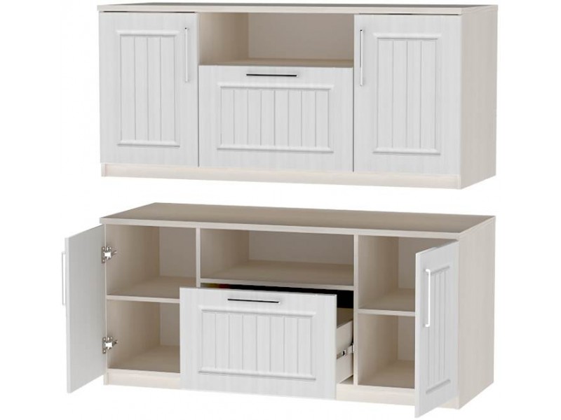 Аллегро-9 Тумба ТВ высокая [Аллегро-9 МДФ Прованс]