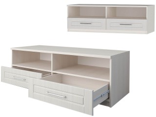 Аллегро-9 Тумба ТВ низкая [Аллегро-9 МДФ Прованс]