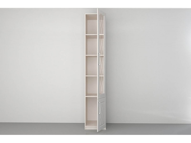 Аллегро-9 Пенал стекло Гравировка [Аллегро-9 МДФ Ромб]