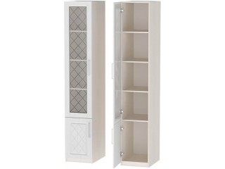 Аллегро-9 Пенал стекло Пескоструй [Аллегро-9 МДФ Ромб]