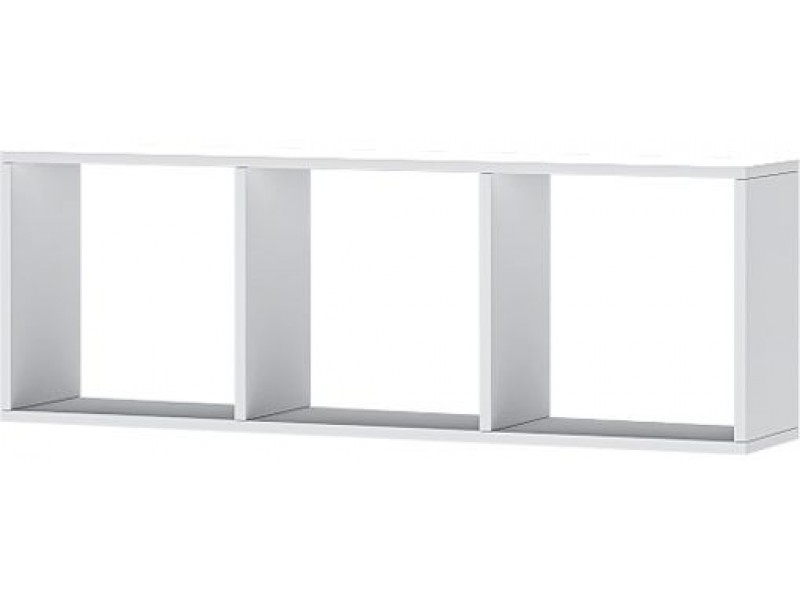 Бриз ЛДСП Полка навесная 1100, Белый [Бриз ЛДСП]