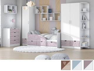 Бриз МДФ Квадрат, Детская комната, Комплект-1 [Бриз МДФ Квадрат]