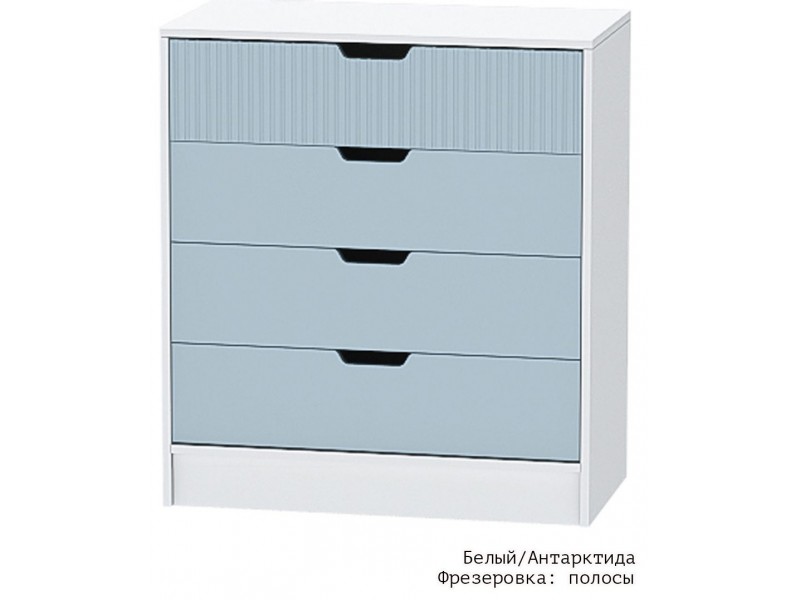 Бриз МДФ Полосы, Комод [Бриз МДФ Полосы]