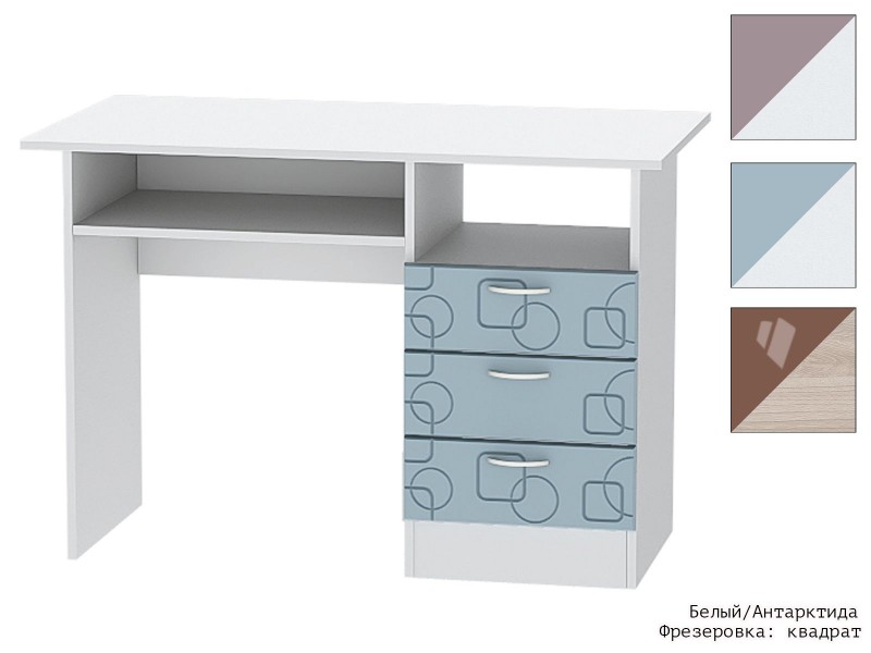 Бриз МДФ Квадрат, Стол письменный [Бриз МДФ Квадрат]
