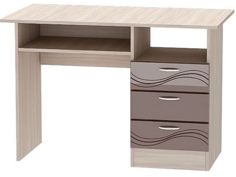 Бриз МДФ Волна, Стол письменный [Бриз МДФ Волна]
