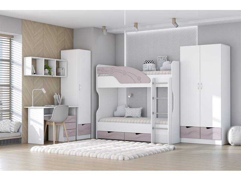 Бриз МДФ Волна, Детская комната, Комплект-2 [Бриз МДФ Волна]