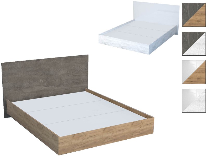 Эго Кровать 1,6 арт. 031 М1 (ЛДСП) для дома, с настилом ЛДСП [Эго]