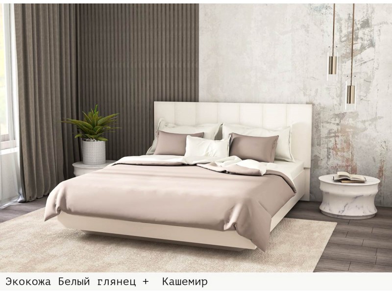 Эго Кровать 1,4 арт. 031 М1 (Полосы) с подъёмным механизмом [Эго]