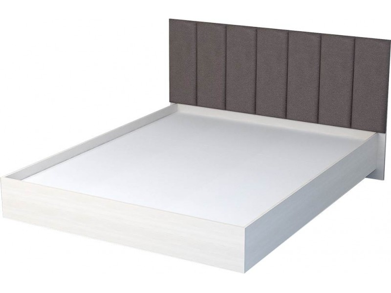 Эго Кровать 1,6 арт. 031 М1 (Полосы) с настилом ЛДСП [Эго]