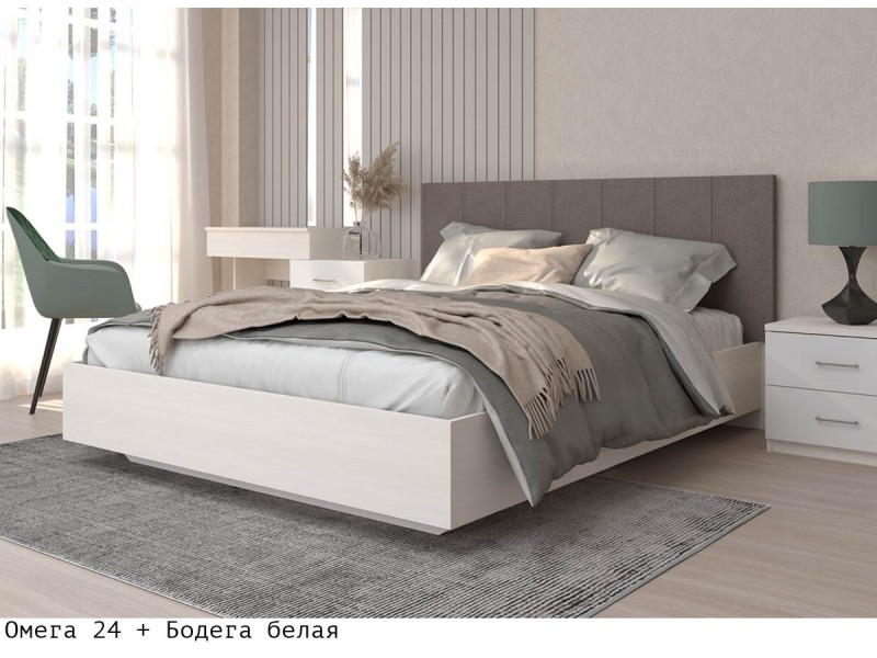 Эго Кровать 1,4 арт. 031 М1 (Полосы) с подъёмным механизмом [Эго]