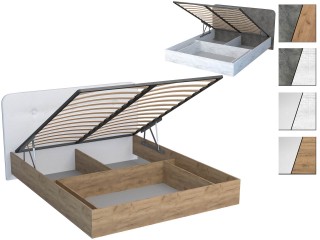 Эго Кровать 1,4 арт. 031 М1 (Пуговицы) с подъёмным механизмом [Эго]