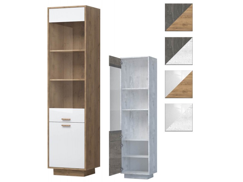 Эго ПС-1 (ПД) Пенал на подиуме со стеклом, витрина [Эго]